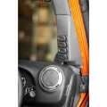 Picture of Rugged Ridge A-Pillar 4 Switch Pod Black RHD 11-18 Jeep Wrangler JK