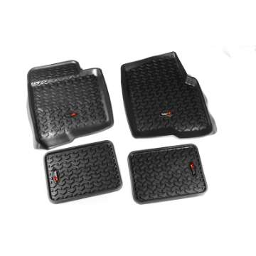 Picture of Rugged Ridge Floor Liner Front Black 2009-2014 Ford F-150 - Raptor