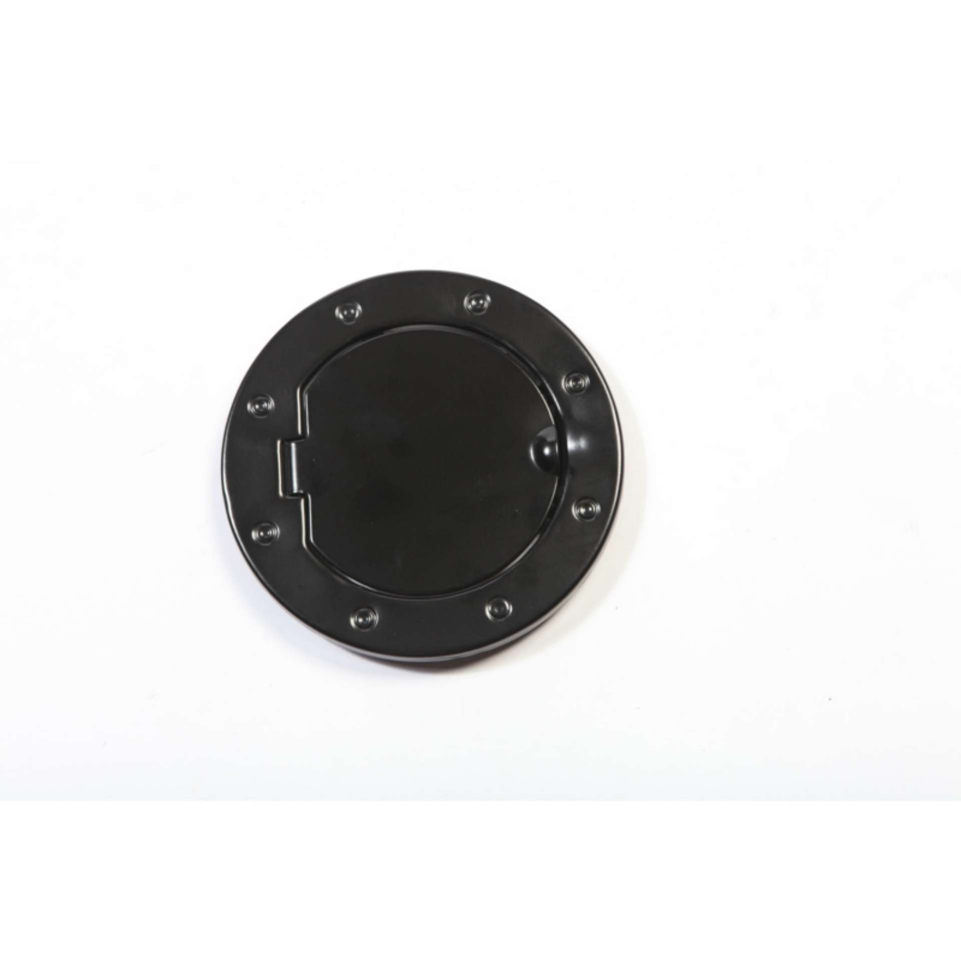 Picture of Rugged Ridge 07-18 Jeep Wrangler JK Black Non-Locking Gas Cap Door