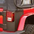 Picture of Rugged Ridge Rear Corner Kit Body Armor 2-Door 7-18 Jeep Wrangler