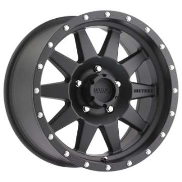 Picture of Method MR301 The Standard 15x7 -6mm Offset 5x4-5 83mm CB Matte Black Wheel