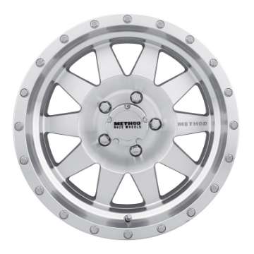 Picture of Method MR301 The Standard 16x8 0mm Offset 5x4-5 83mm CB Machined-Clear Coat Wheel