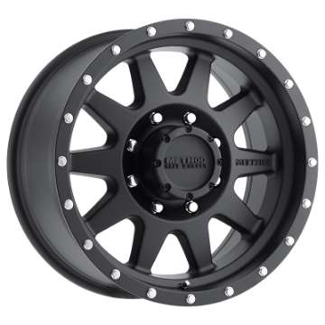 Picture of Method MR301 The Standard 17x8-5 +25mm Offset 8x6-5 130-81mm CB Matte Black Wheel