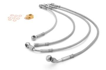 Picture of Rugged Ridge Brake Hose Kit Braided Stainless 07-18 Jeep Wrangler