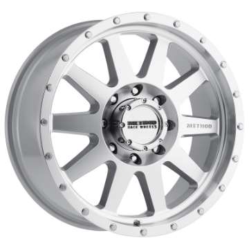 Picture of Method MR301 The Standard 18x9 +18mm Offset 8x6-5 130-81mm CB Machined-Clear Coat Wheel