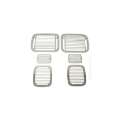 Picture of Rugged Ridge 87-95 Jeep Wrangler YJ Billet Style Stone Guard Set