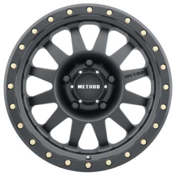 Picture of Method MR304 Double Standard 15x10 -50mm Offset 5x5-5 108mm CB Matte Black Wheel