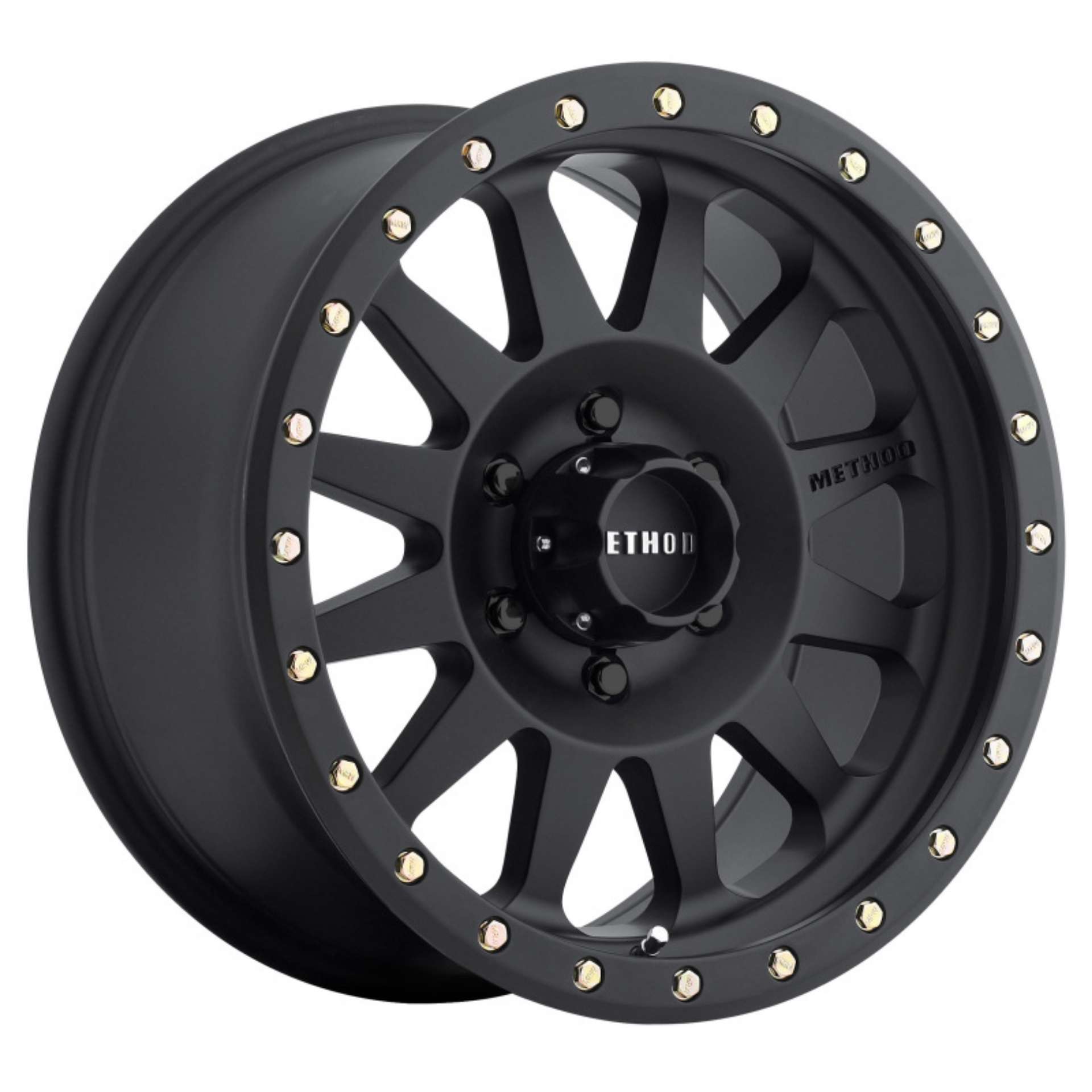 Picture of Method MR304 Double Standard 15x10 -50mm Offset 6x5-5 108mm CB Matte Black Wheel