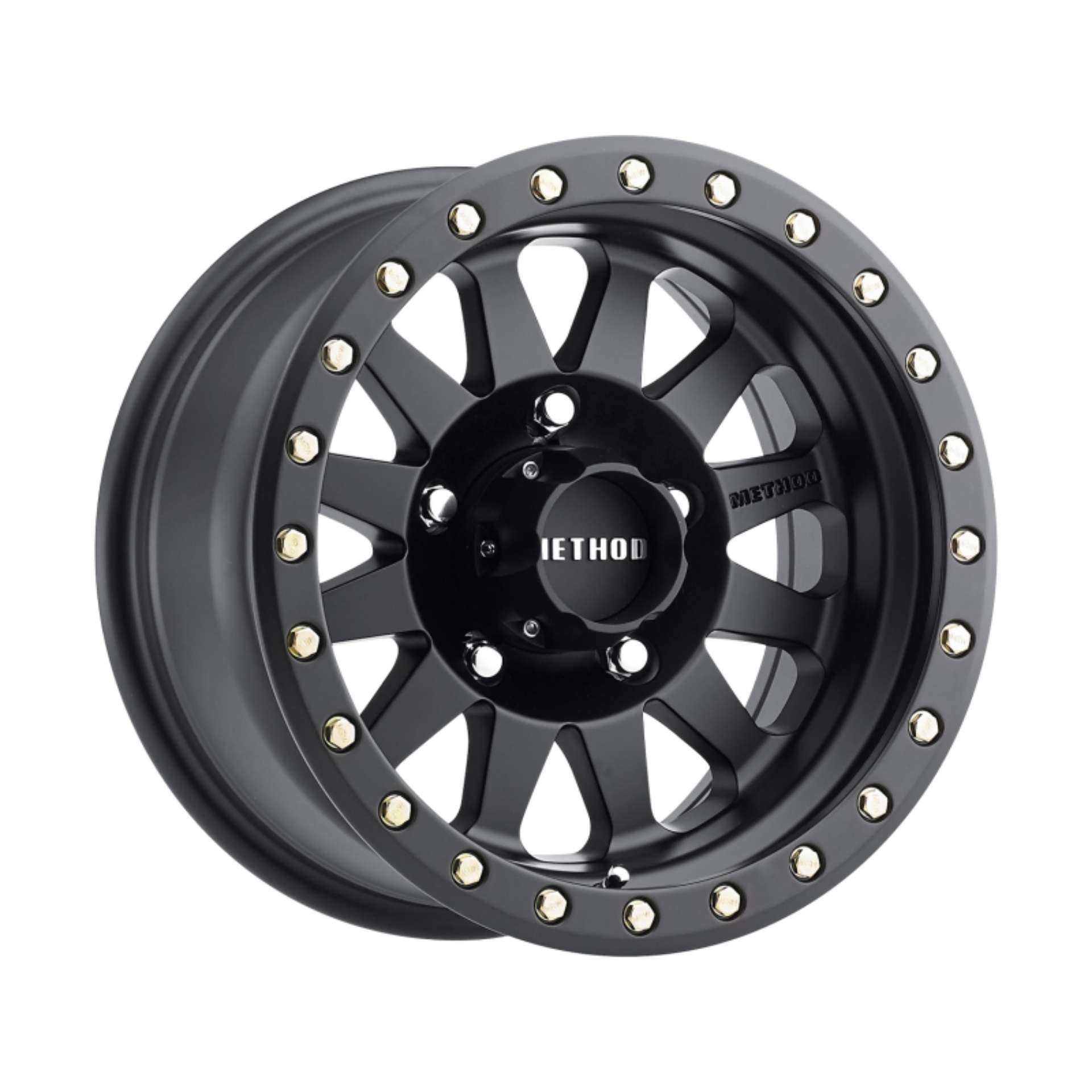 Picture of Method MR304 Double Standard 17x8-5 0mm Offset 5x5 94mm CB Matte Black Wheel