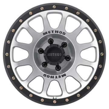 Picture of Method MR305 NV 16x8 0mm Offset 6x5-5 108mm CB Machined-Black Street Loc Wheel