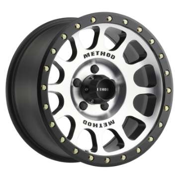 Picture of Method MR305 NV 17x8-5 0mm Offset 5x150 116-5mm CB Machined-Black Street Loc Wheel