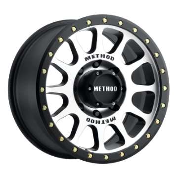 Picture of Method MR305 NV 17x8-5 0mm Offset 8x170 130-81mm CB Machined-Black Street Loc Wheel