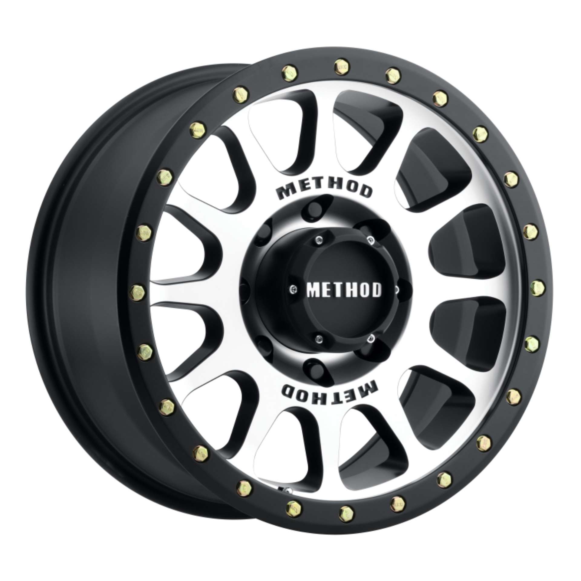 Picture of Method MR305 NV 18x9 +18mm Offset 8x170 130-81mm CB Machined-Black Street Loc Wheel