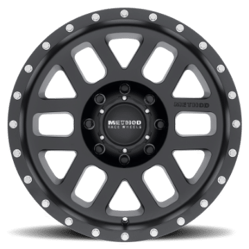 Picture of Method MR306 Mesh 18x9 -12mm Offset 8x170 130-81mm CB Matte Black Wheel