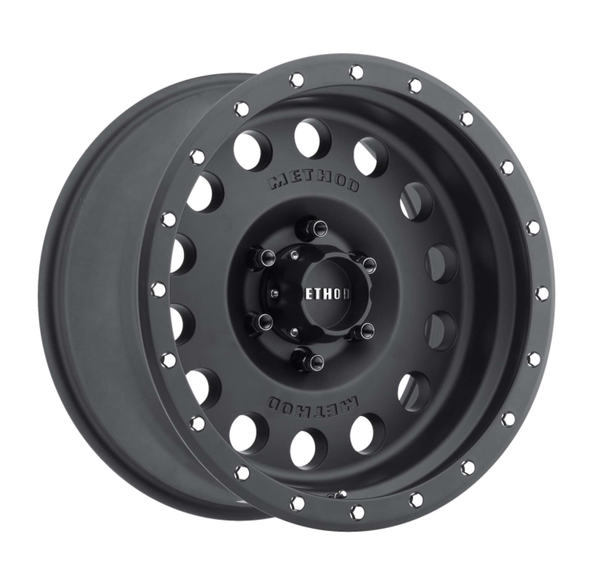 Picture of Method MR307 Hole 17x8-5 0mm Offset 6x5-5 108mm CB Matte Black Wheel