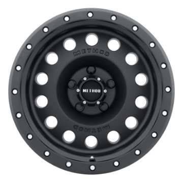 Picture of Method MR307 Hole 17x8-5 0mm Offset 5x5 94mm CB Matte Black Wheel