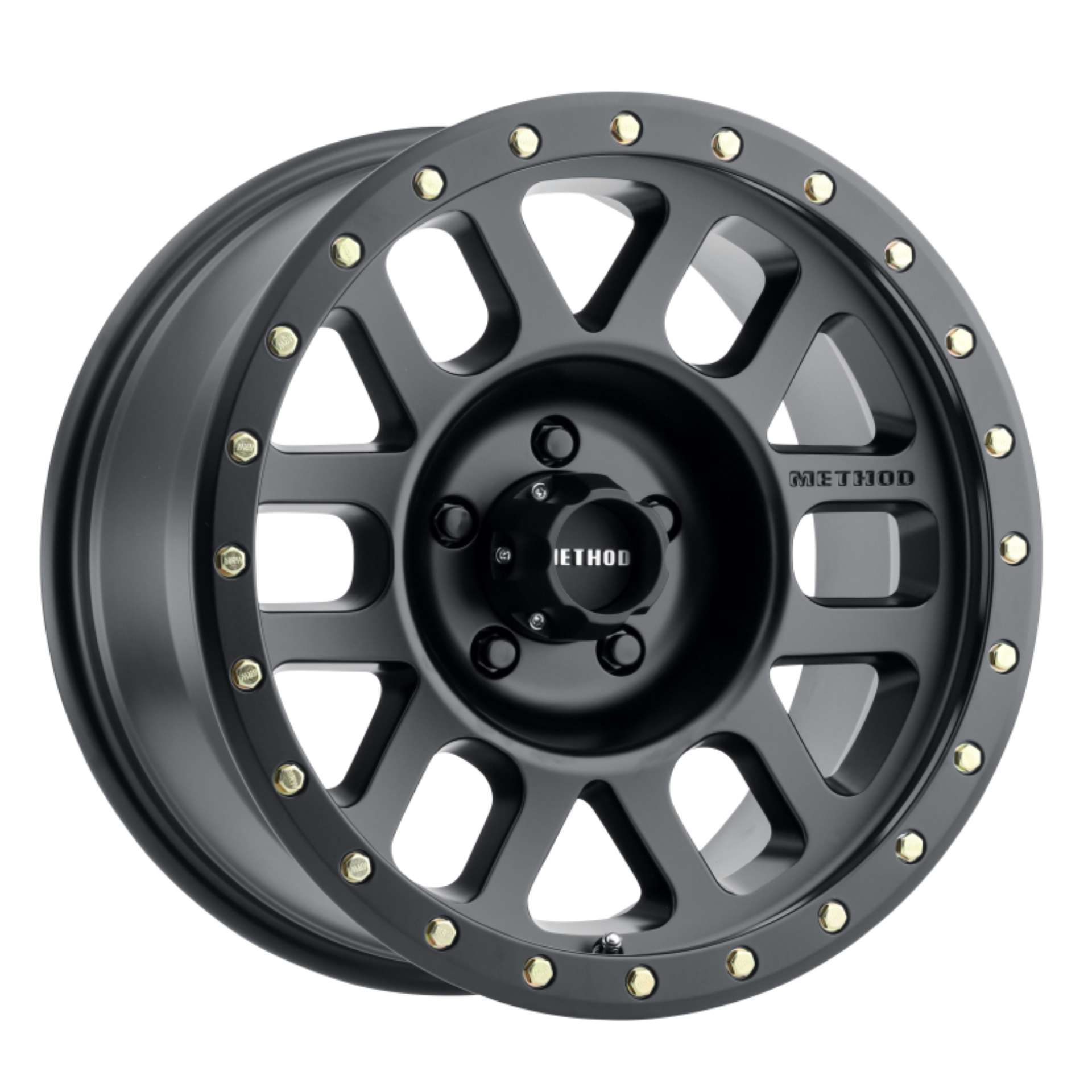 Picture of Method MR309 Grid 17x8-5 0mm Offset 5x5 94mm CB Matte Black Wheel