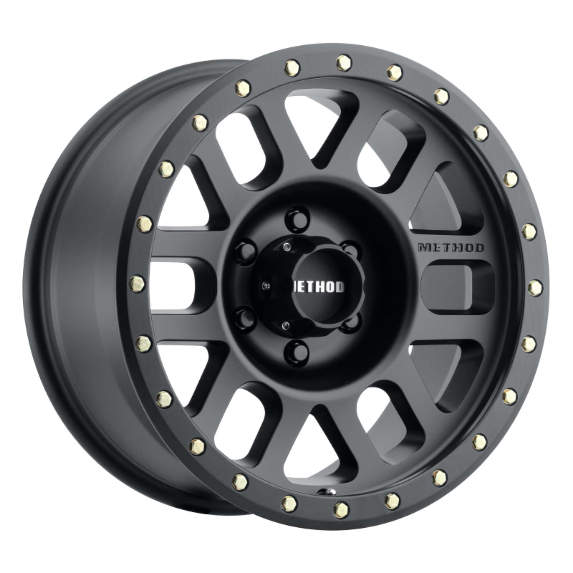 Picture of Method MR309 Grid 17x8-5 0mm Offset 6x120 83mm CB Matte Black Wheel