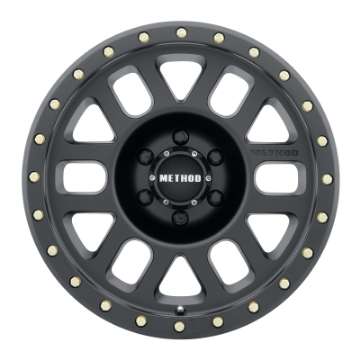 Picture of Method MR309 Grid 17x8-5 0mm Offset 6x120 83mm CB Matte Black Wheel