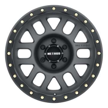 Picture of Method MR309 Grid 17x8-5 0mm Offset 6x135 94mm CB Titanium-Black Street Loc Wheel