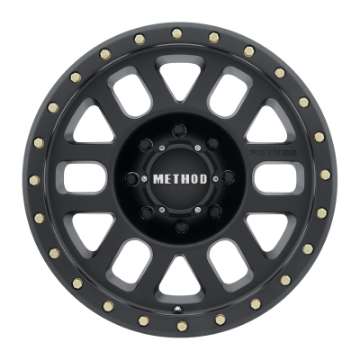 Picture of Method MR309 Grid 17x8-5 0mm Offset 8x180 130-81mm CB Matte Black Wheel