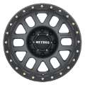 Picture of Method MR309 Grid 17x8-5 0mm Offset 8x6-5 130-81mm CB Titanium-Black Street Loc Wheel