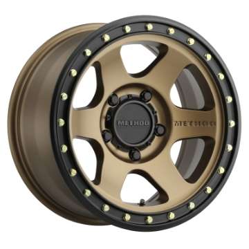 Picture of Method MR310 Con6 17x8-5 0mm Offset 5x5 71-5mm CB Method Bronze-Black Street Loc Wheel