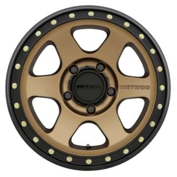 Picture of Method MR310 Con6 17x8-5 0mm Offset 5x5 71-5mm CB Method Bronze-Black Street Loc Wheel