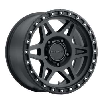 Picture of Method MR312 17x8-5 0mm Offset 5x5 71-5mm CB Matte Black Wheel