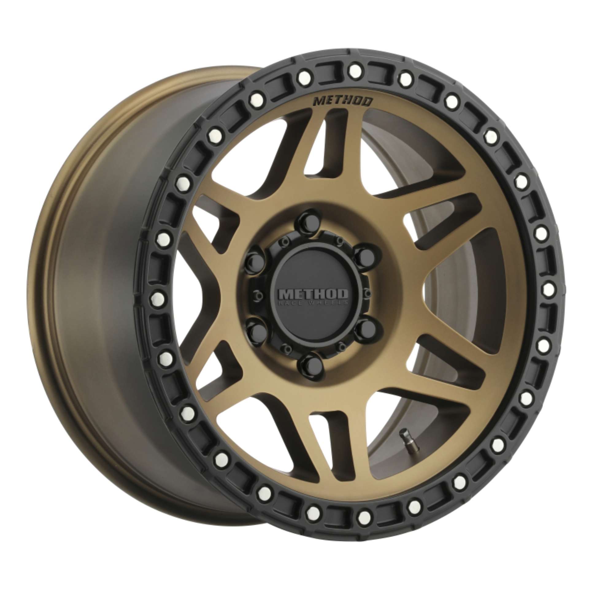 Picture of Method MR312 17x8-5 0mm Offset 6x120 67mm CB Method Bronze-Black Street Loc Wheel