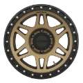 Picture of Method MR312 17x8-5 0mm Offset 6x120 67mm CB Method Bronze-Black Street Loc Wheel