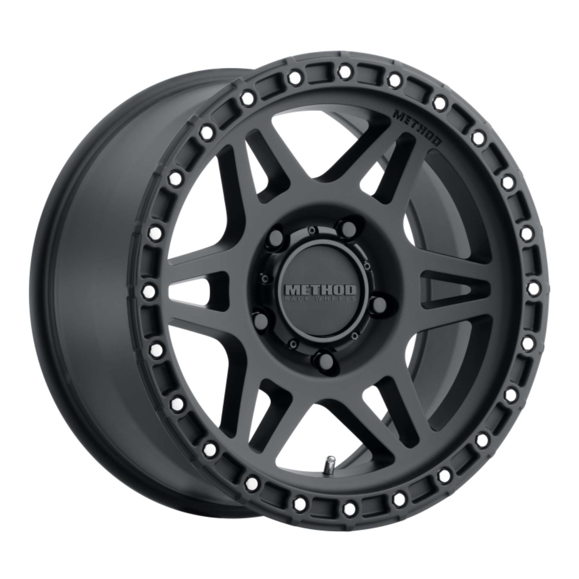 Picture of Method MR312 17x8-5 0mm Offset 5x150 110-5mm CB Matte Black Wheel