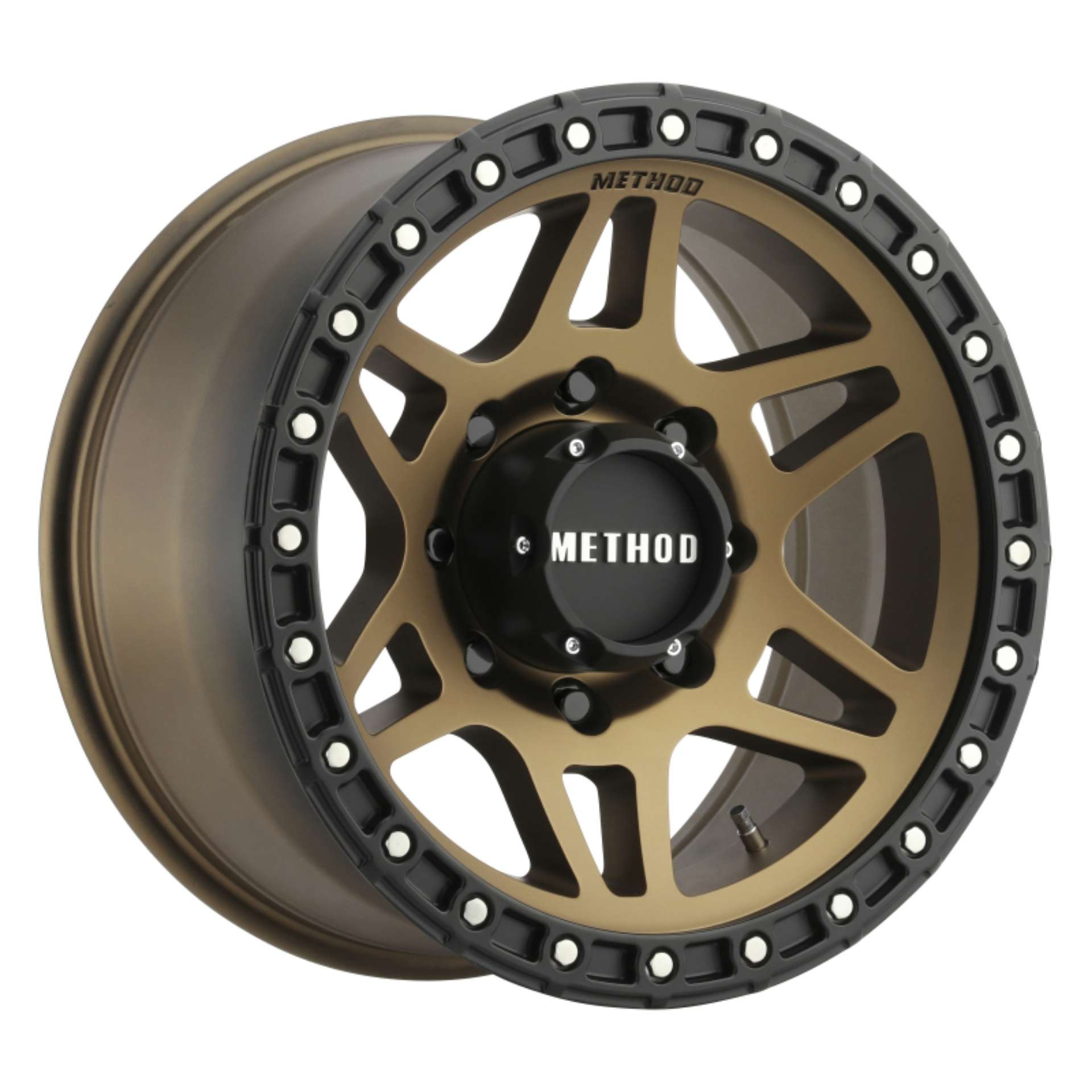 Picture of Method MR312 18x9 +18mm Offset 8x6-5 130-81mm CB Method Bronze-Black Street Loc Wheel