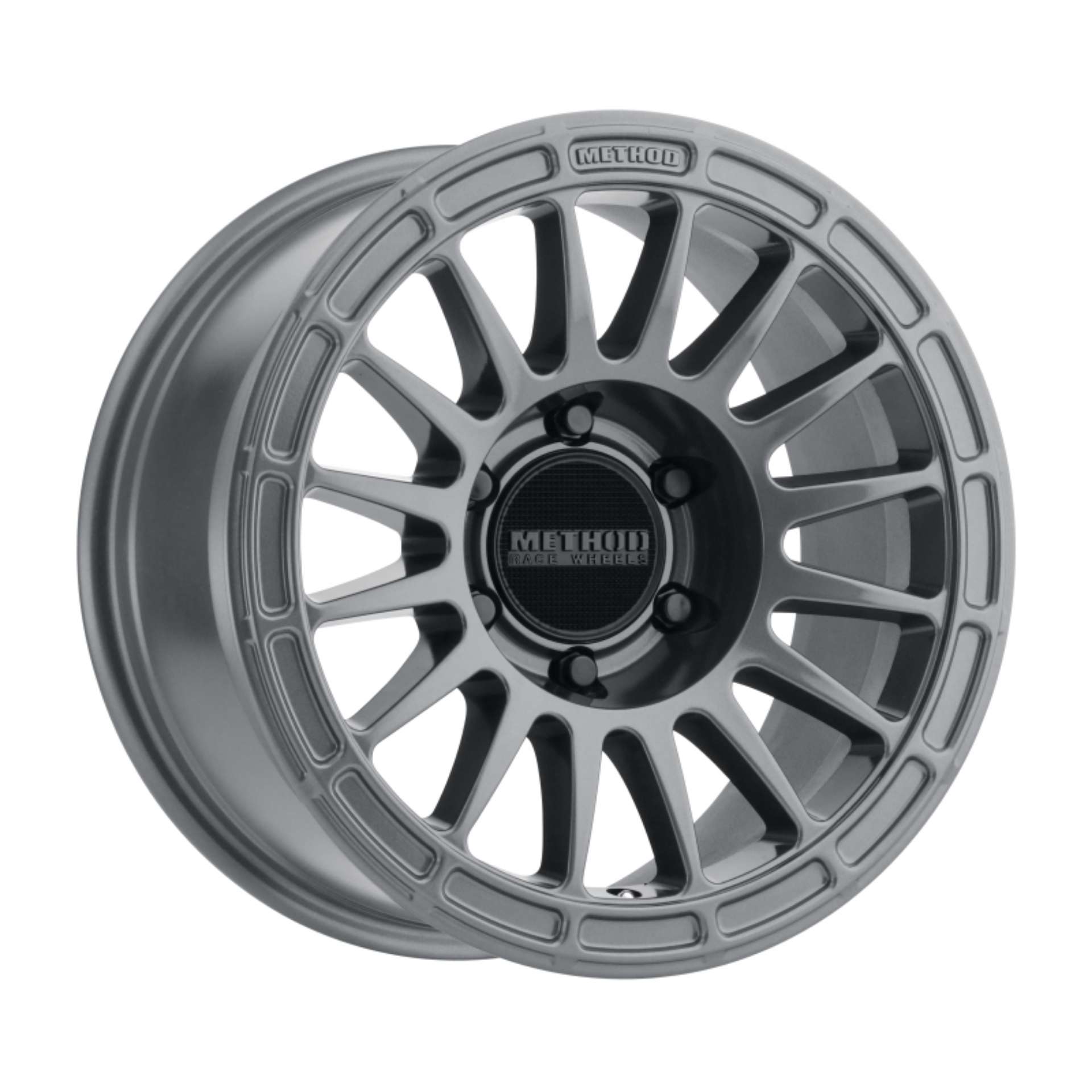 Picture of Method MR314 17x8-5 0mm Offset 6x5-5 106-25mm CB Gloss Titanium Wheel