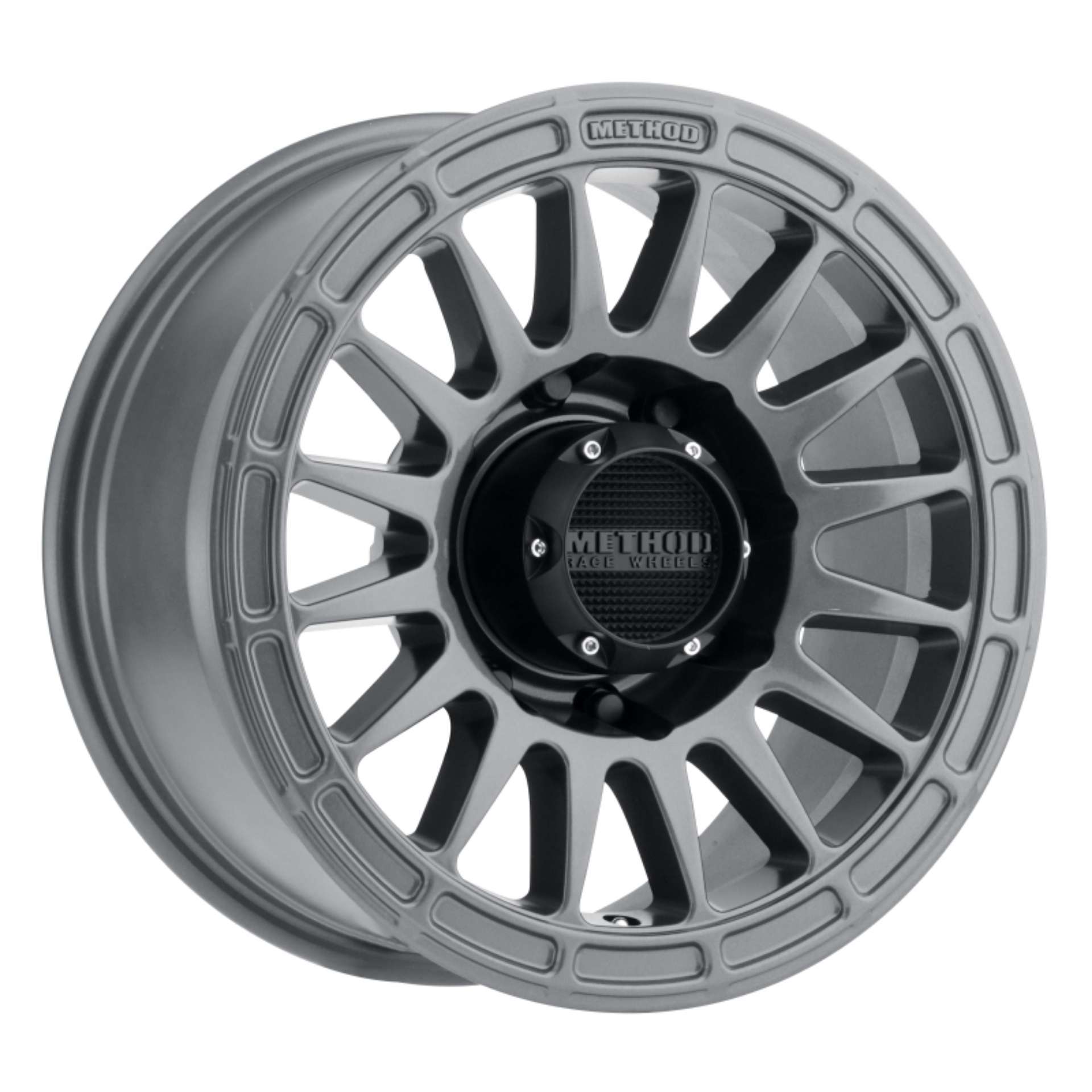 Picture of Method MR314 17x8-5 0mm Offset 8x6-5 130-81mm CB Gloss Titanium Wheel