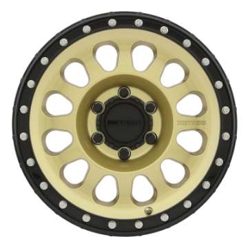 Picture of Method MR315 17x8-5 0mm Offset 6x135 87mm CB Gold-Black Street Loc Wheel