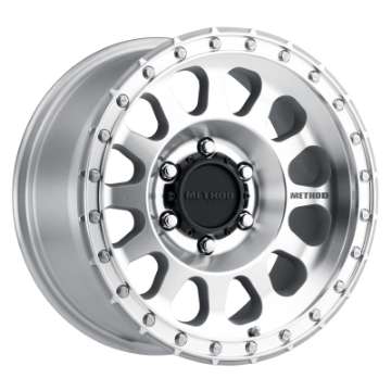 Picture of Method MR315 17x8-5 0mm Offset 6x5-5 106-25mm CB Machined-Clear Coat Wheel