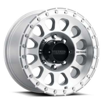 Picture of Method MR315 17x8-5 0mm Offset 8x6-5 130-81mm CB Machined-Clear Coat Wheel