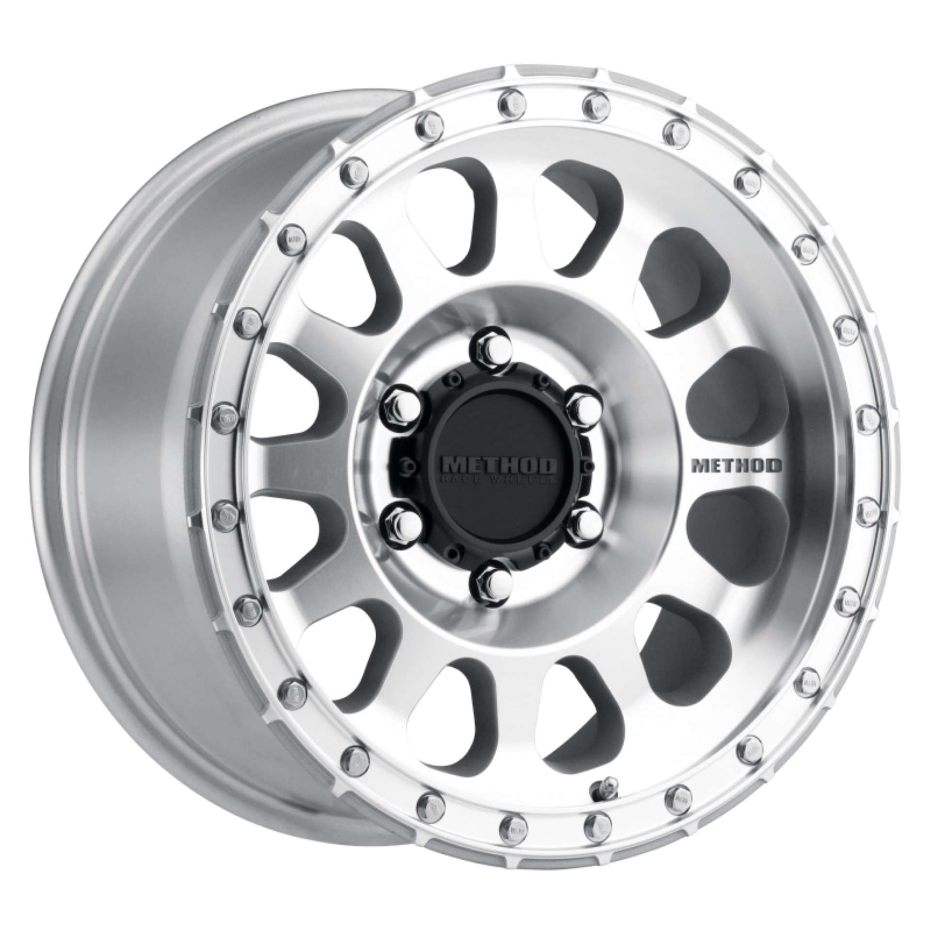 Picture of Method MR315 17x9 -12mm Offset 6x5-5 106-25mm CB Machined-Clear Coat Wheel