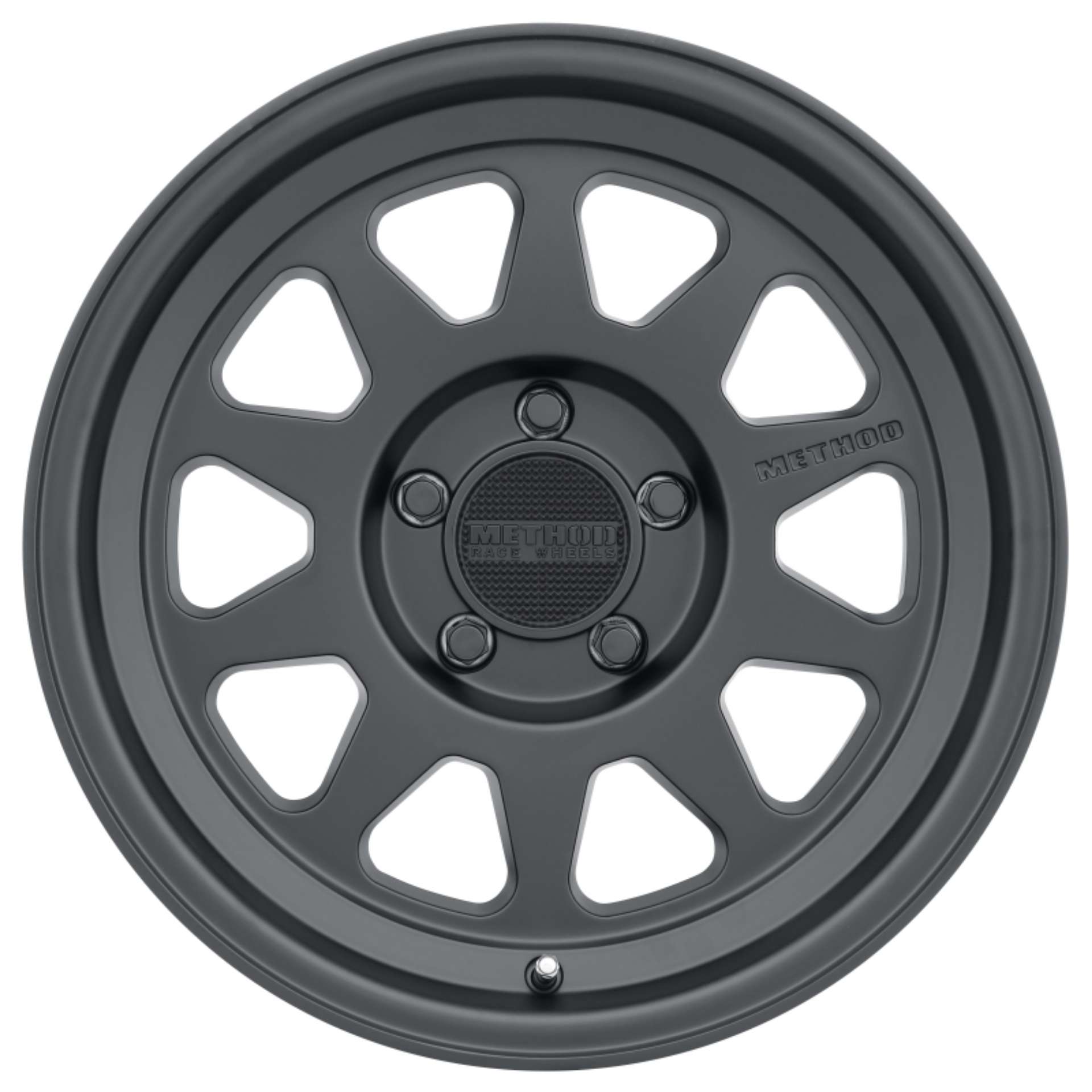 Picture of Method MR316 17x8-5 0mm Offset 5x5 71-5mm CB Matte Black Wheel