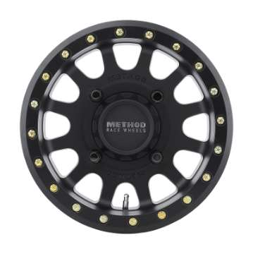 Picture of Method MR401 UTV Beadlock 14x7 - 4+3-13mm Offset - 4x136 - 106mm CB Matte Black Wheel