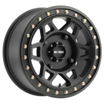 Picture of Method MR405 UTV Beadlock 15x7 - 4+3-13mm Offset - 4x136 - 106mm CB Matte Black Wheel