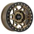 Picture of Method MR405 UTV Beadlock 15x7 4+3-13mm Offset 4x136 106mm CB Method Bronze Wheel - Matte Black Ring