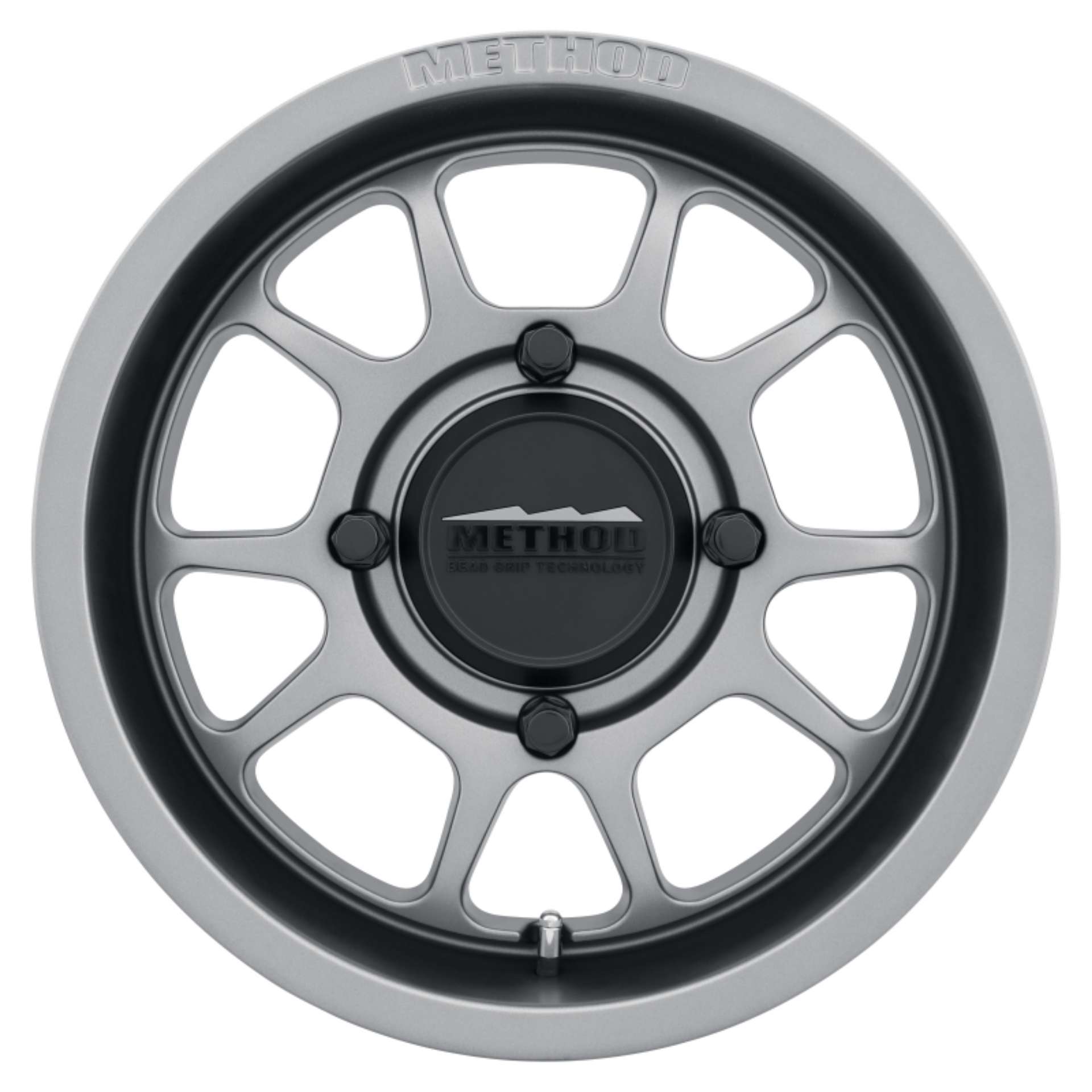 Picture of Method MR409 Bead Grip 14x7 - 4+3-13mm Offset - 4x156 - 132mm CB Steel Grey Wheel