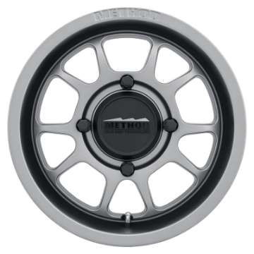 Picture of Method MR409 Bead Grip 14x7 - 4+3-13mm Offset - 4x156 - 132mm CB Steel Grey Wheel