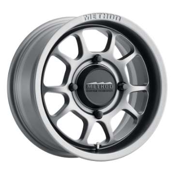 Picture of Method MR409 Bead Grip 14x7 - 4+3-13mm Offset - 4x156 - 132mm CB Steel Grey Wheel