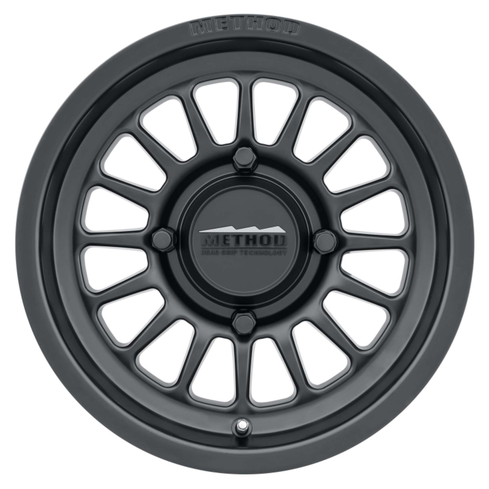 Picture of Method MR411 Bead Grip 14x7 - 4+3-13mm Offset - 4x136 - 106-25mm CB Matte Black Wheel