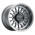 Picture of Method MR411 Bead Grip 15x7 - 4+3-13mm Offset - 4x136 - 106-25mm CB Gloss Titanium Wheel