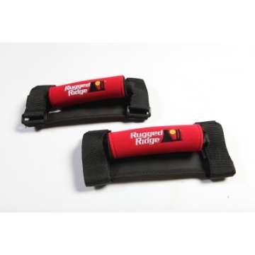 Picture of Rugged Ridge Neoprene Grab Handles Red 55-20 CJ-Jeep Wrangler -JT