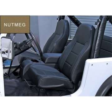 Picture of Rugged Ridge High-Back Front Seat Non-Recline Nutmeg 76-02 CJ&Wra